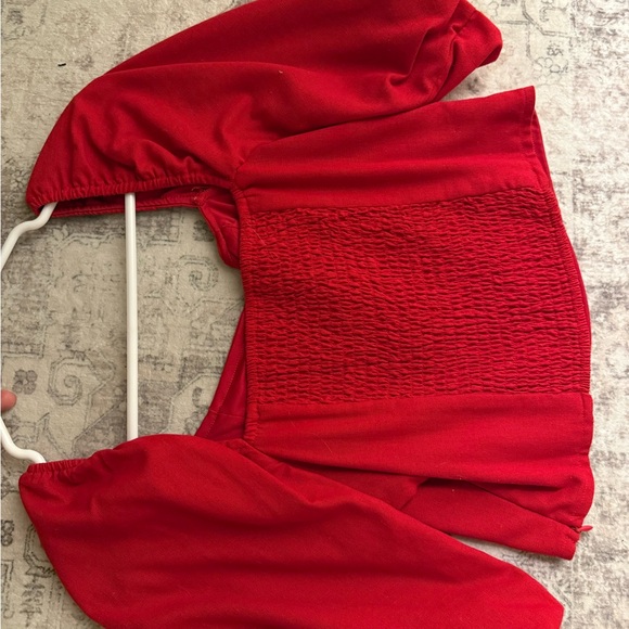 Franchesca Red Top - Picture 3 of 4